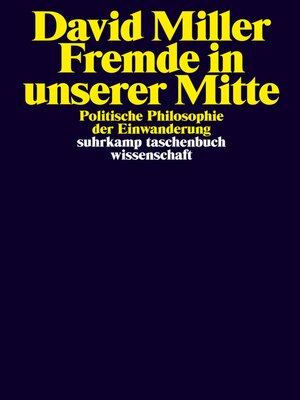 cover image of Fremde in unserer Mitte